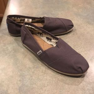 NWOB TOMS grey-violet w size 8
